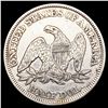 Image 2 : 1858 Seated Liberty Half Dollar CLOSELY UNCIRCULAT