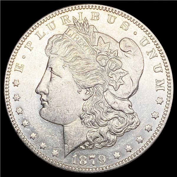 1879-S 7TF Rev 78 Morgan Silver Dollar CLOSELY UNC