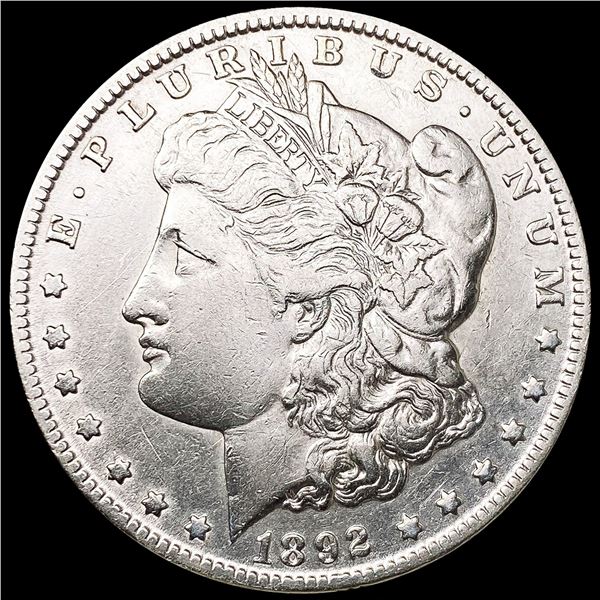 1892-O Morgan Silver Dollar CLOSELY UNCIRCULATED