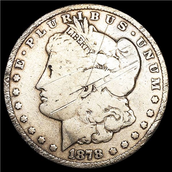 1878-CC Morgan Silver Dollar NICELY CIRCULATED