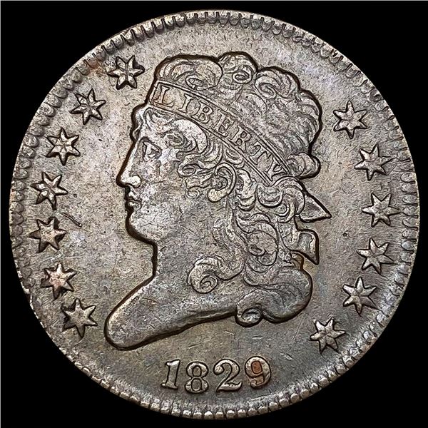 1829 Classic Head Half Cent CLOSELY UNCIRCULATED