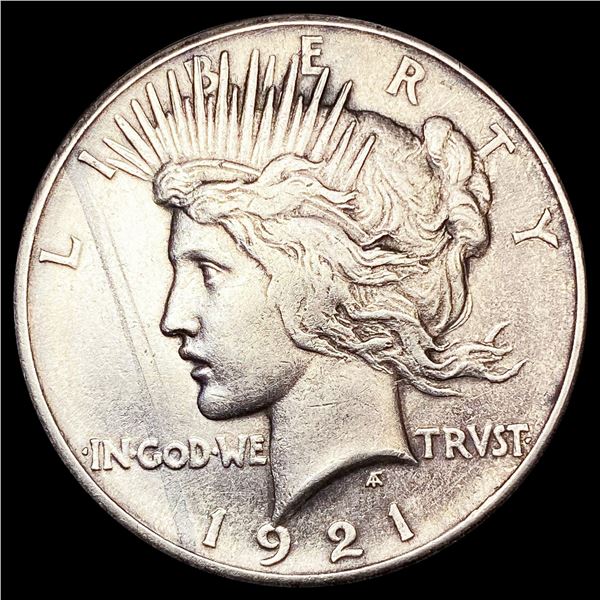 1921 Silver Peace Dollar LIGHTLY CIRCULATED