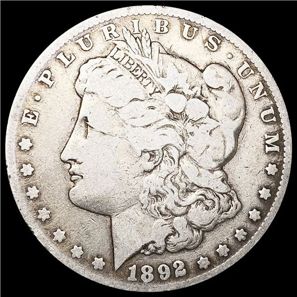 1892-CC Morgan Silver Dollar NICELY CIRCULATED