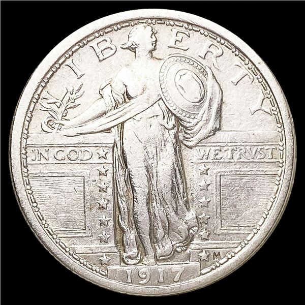 1917 Standing Liberty Quarter NEARLY UNCIRCULATED