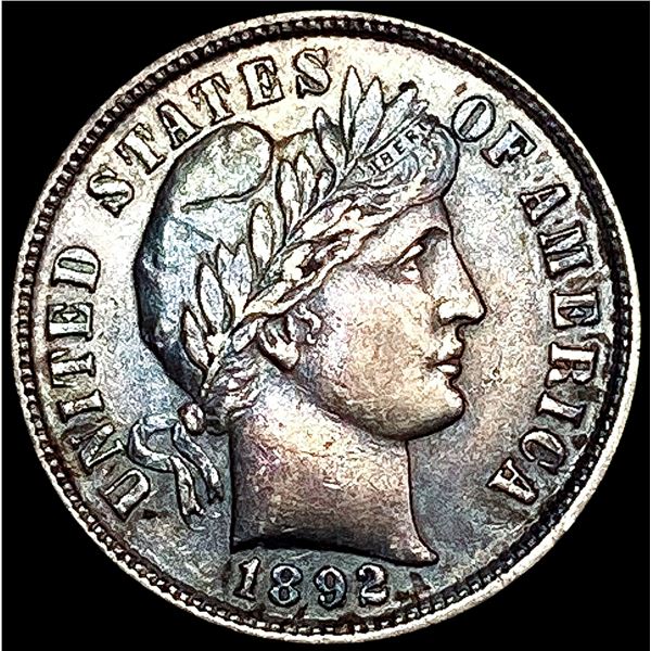 1892 Barber Dime UNCIRCULATED
