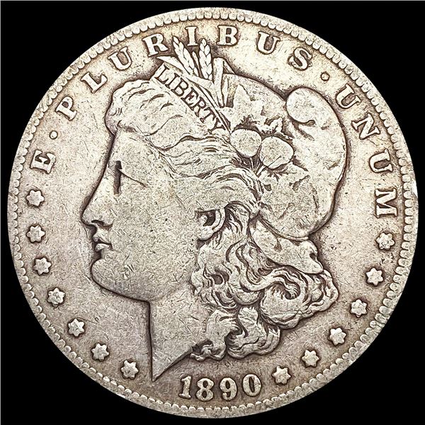 1890-CC Morgan Silver Dollar NICELY CIRCULATED