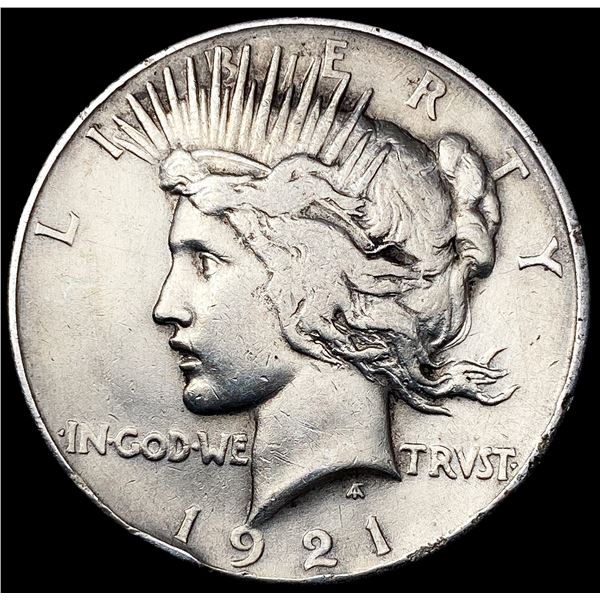 1921 Silver Peace Dollar LIGHTLY CIRCULATED