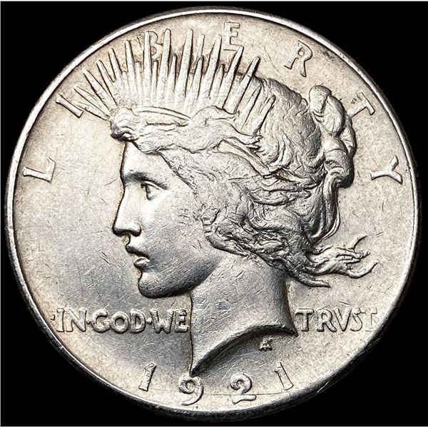 1921 Silver Peace Dollar CLOSELY UNCIRCULATED