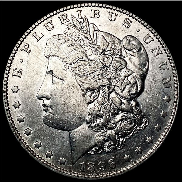 1896-O Morgan Silver Dollar NEARLY UNCIRCULATED