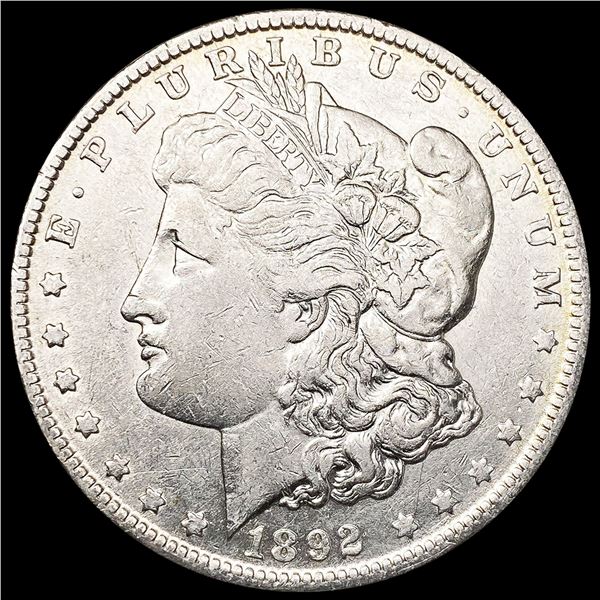1892-O Morgan Silver Dollar CLOSELY UNCIRCULATED