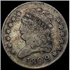1809/6 Classic Head Half Cent LIGHTLY CIRCULATED