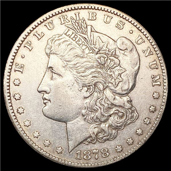 1878-CC Morgan Silver Dollar NEARLY UNCIRCULATED