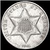 Image 1 : 1861 Silver Three Cent CLOSELY UNCIRCULATED