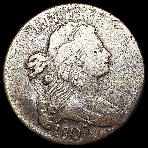 1807/6 Draped Bust Large Cent NICELY CIRCULATED