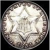 Image 1 : 1854 Silver Three Cent CLOSELY UNCIRCULATED