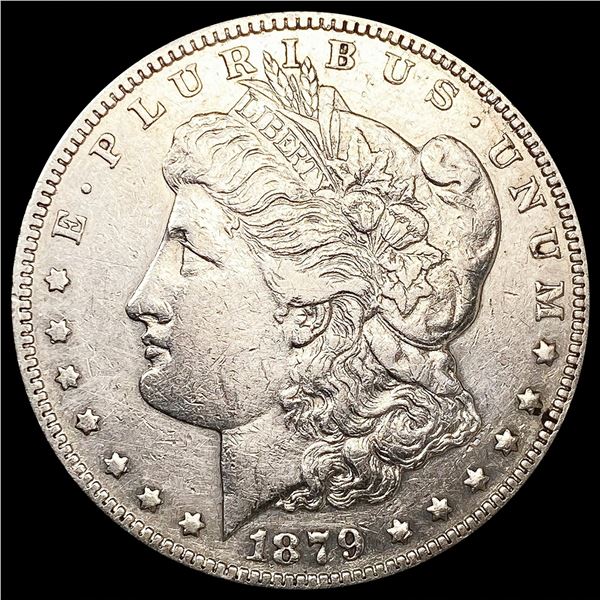 1879-S 7TF Rev 78 Morgan Silver Dollar NEARLY UNCI