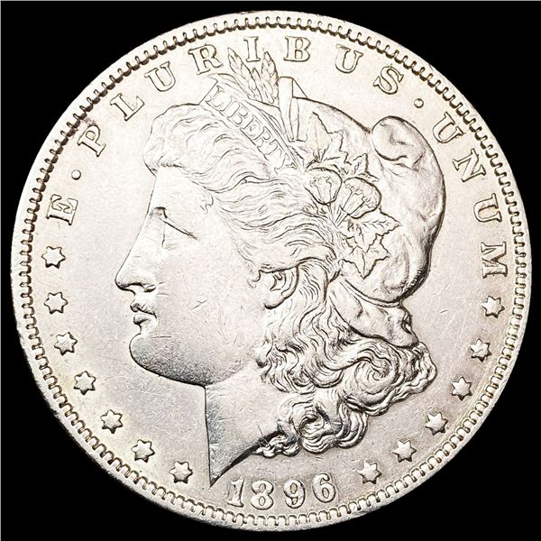 1896-O Morgan Silver Dollar NEARLY UNCIRCULATED