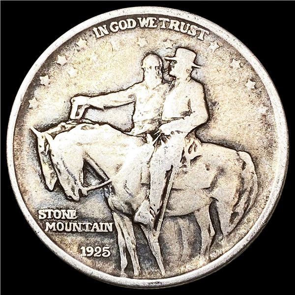 1925 Stone Mountain Half Dollar NICELY CIRCULATED
