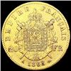 Image 2 : 1868 France .1867oz Gold 20 Francs CLOSELY UNCIRCU