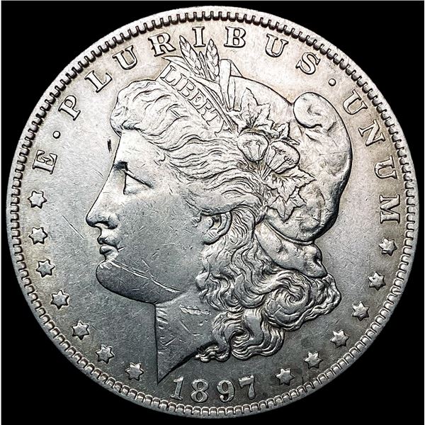 1897-O Morgan Silver Dollar NEARLY UNCIRCULATED