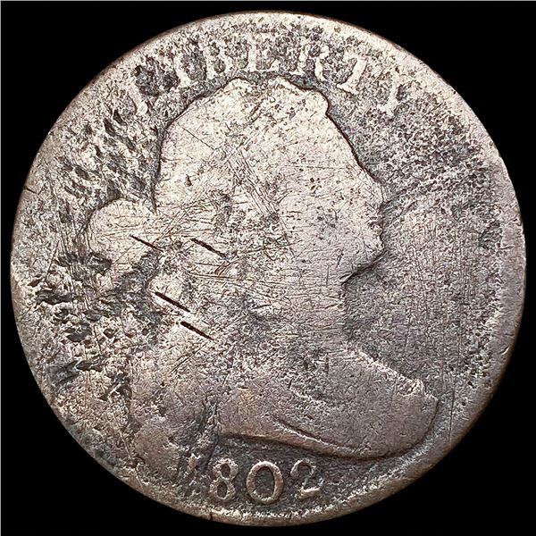 1802 Draped Bust Large Cent NICELY CIRCULATED
