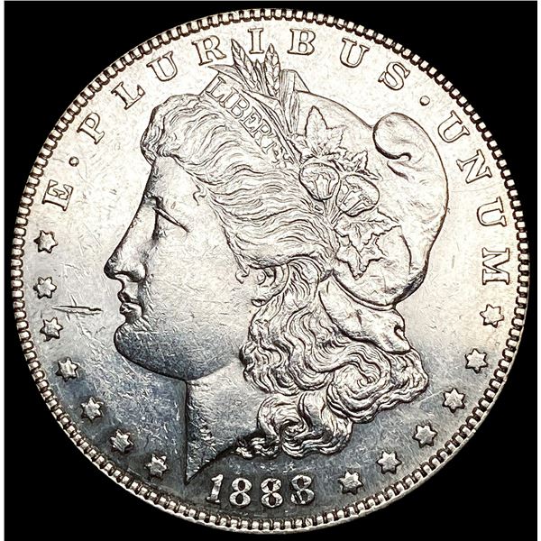 1888-S Morgan Silver Dollar CLOSELY UNCIRCULATED