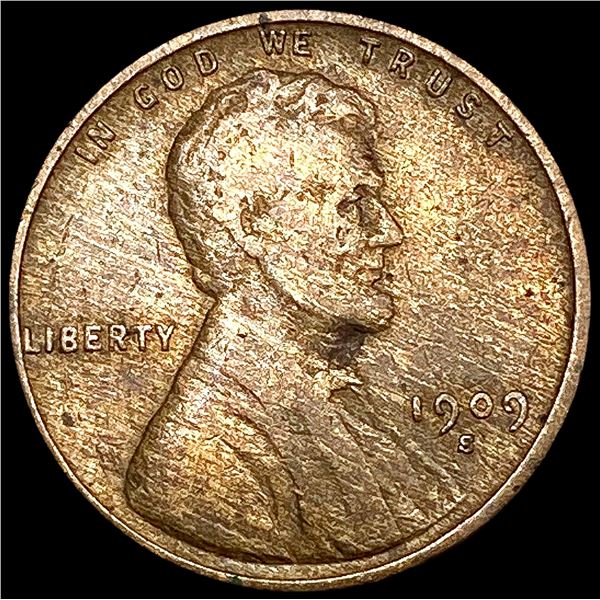 1909-S VDB Wheat Cent LIGHTLY CIRCULATED