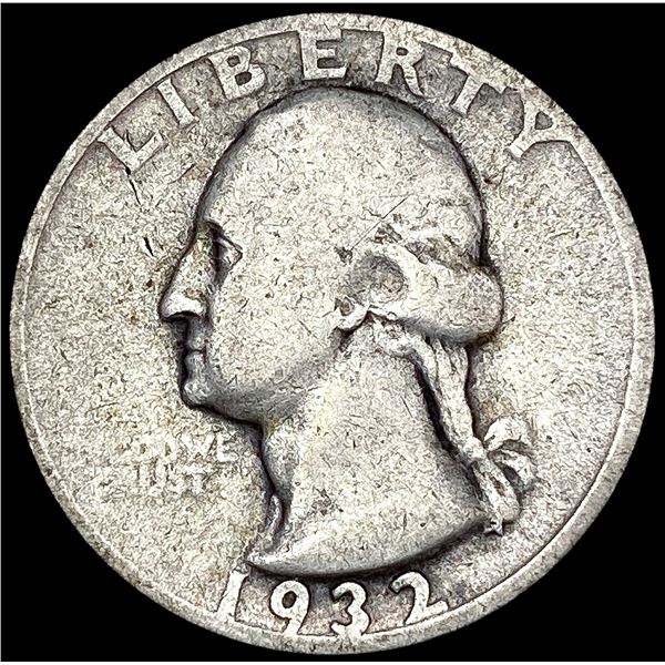 1932-D Washington Silver Quarter NICELY CIRCULATED