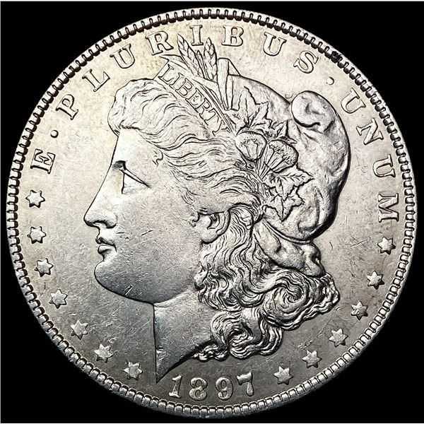 1897-O Morgan Silver Dollar NEARLY UNCIRCULATED