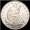 Image 1 : 1855-O Arws Seated Liberty Half Dollar CLOSELY UNC