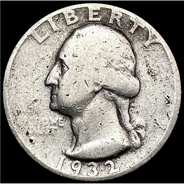 1932-S Washington Silver Quarter NICELY CIRCULATED