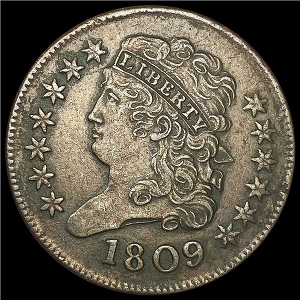 1809 Classic Head Half Cent UNCIRCULATED