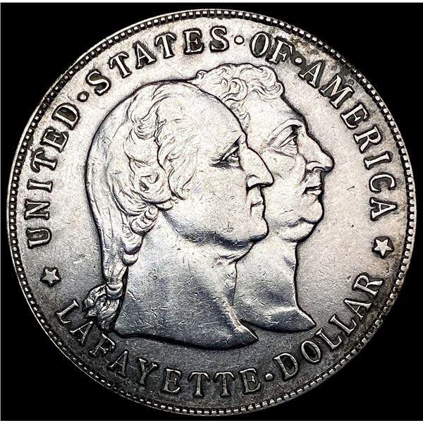 1900 Lafayette Silver Dollar ABOUT UNCIRCULATED