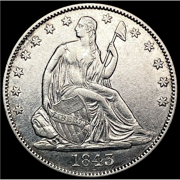 1843-O Seated Liberty Half Dollar HIGH GRADE