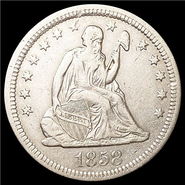 1853 Seated Liberty Quarter CLOSELY UNCIRCULATED