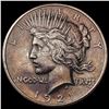 Image 1 : 1921 Silver Peace Dollar CLOSELY UNCIRCULATED