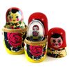 Image 1 : Solomon Islands Silver 2014 $10 My Matryoshka in Unique Russian Nesting Doll Packaging