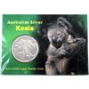 Image 1 : Scarce! Australia Silver 2008 Koala in Perth Mint Card (Tax Exempt)