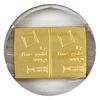 Image 1 : 2x 1g Valcambi .9999 Fine Gold Bars Attached. 2pcs (Tax Exempt)