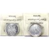 Image 2 : 50-cent 1963 & 1967 ICCS MS65. 2pcs.