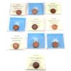 Image 2 : 1-cent 1953-1965 ICCS or CCCS MS62 to PL64. 10pcs.