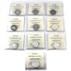 Image 2 : 5-cent 1981-2001 ICCS PF67 10pcs.