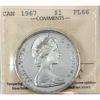Image 1 : Silver $1 1967 ICCS PL66 Ultra Heavy Cameo
