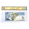 Image 2 : BC-67b 2006 $5 BCS CUNC63 Original 2 Digit RADAR Jenkins-Carney Printed 2008 SN: APV8383838