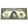 Image 1 : DC-23c 1917 $1 VG Seal Over ONE SN: D-257615A