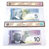 Image 2 : BC-67b-i 2006 $5 & BC-68b 2005 $10 Jenkins-Carney BCS Certified Notes. 2pcs. 