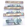 Image 2 : 1986 $5 BCS CUNC64 Original Bank of Canada Notes. 3pcs. 