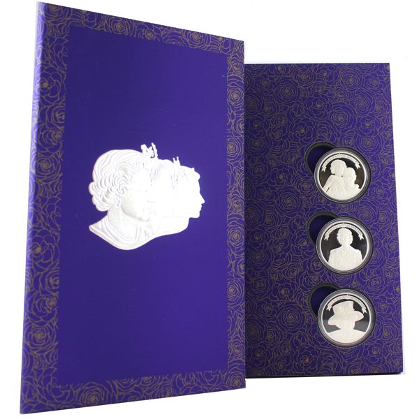 2022 $20 A Tribute to an Extraordinary Life Fine Silver 3-Coin Set (Tax Exempt)