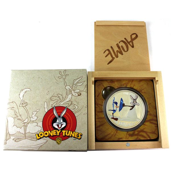 2015 $30 Looney Tunes - Fast and Furryous Fine Silver (Tax Exempt)