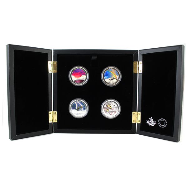 2015-2017 $20 Weather Phenomenon 4-coin Fine Silver Set (Tax Exempt)